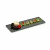 Snack tray Kinvara Black 30,3 x 0,5 x 10 cm (24 Units)