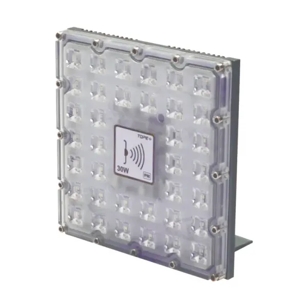 LED outdoor spotlight with microwave sensor "BRENTSENS" 30W