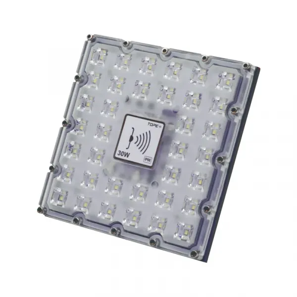 LED outdoor spotlight with microwave sensor "BRENTSENS" 30W
