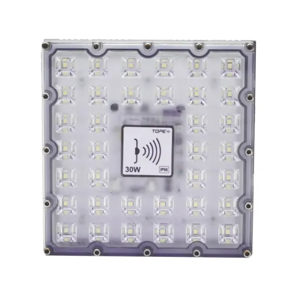 LED outdoor spotlight with microwave sensor "BRENTSENS" 30W