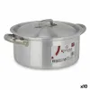 Кастрюля с крышкой Kinvara Серебристый 3 L 28 x 12,5 x 22 cm (10 штук)