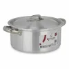 Кастрюля с крышкой Kinvara Серебристый 3 L 28 x 12,5 x 22 cm (10 штук)