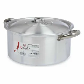 Кастрюля с крышкой Kinvara Серебристый 5 L 33 x 14,5 x 26 cm (10 штук)