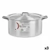 Casserole with lid Kinvara Silver 18 L 48,5 x 22 x 39 cm (3 Units)