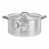 Casserole with lid Kinvara Silver 18 L 48,5 x 22 x 39 cm (3 Units)