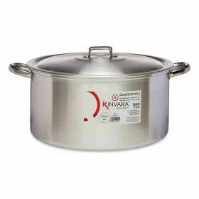 Кастрюля с крышкой Kinvara Серебристый 20 L 51 x 23 x 41 cm (3 штук)