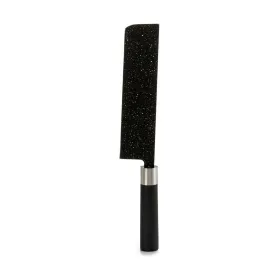Large Cooking Knife Kinvara Black Stainless steel Plastic 5,3 x 33 x 2,3 cm 33 x 2,3 x 5,3 cm Marble (12 Units)