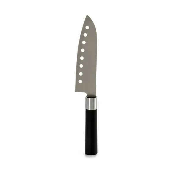 Kitchen Knife Kinvara Black Silver Stainless steel Plastic 5 x 30 x 2,5 cm (12 Units)