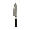 Kitchen Knife Kinvara Black Silver Stainless steel Plastic 5 x 30 x 2,5 cm (12 Units)