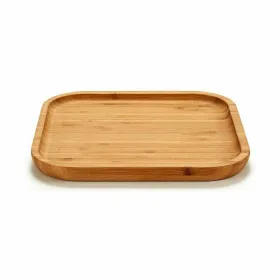Snack tray Kinvara Brown Squared 20 x 1,5 x 20 cm (12 Units)