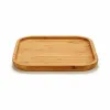 Snack tray Kinvara Brown Squared 20 x 1,5 x 20 cm (12 Units)