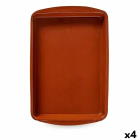 Oven Dish La Dehesa Baked clay 40 x 5 x 26,5 cm (4 Units)