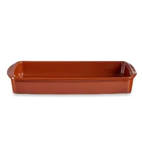 Oven Dish La Dehesa Baked clay 40 x 5 x 26,5 cm (4 Units)