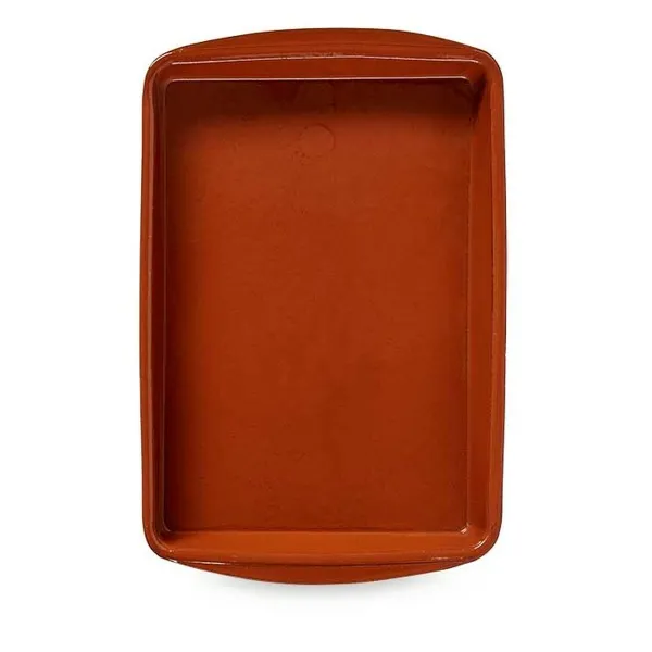 Oven Dish La Dehesa Baked clay 40 x 5 x 26,5 cm (4 Units)