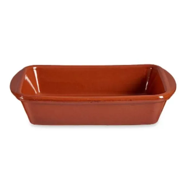 Oven Dish La Dehesa Baked clay Rectangular 14,5 x 4 x 20 cm 20 x 4 x 14,5 cm (16 Units)
