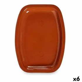 Oven Dish La Dehesa Baked clay 26 x 3,5 x 35 cm 35 x 20,8 x 25,5 cm 35 x 3,5 x 25,5 cm (6 Units)
