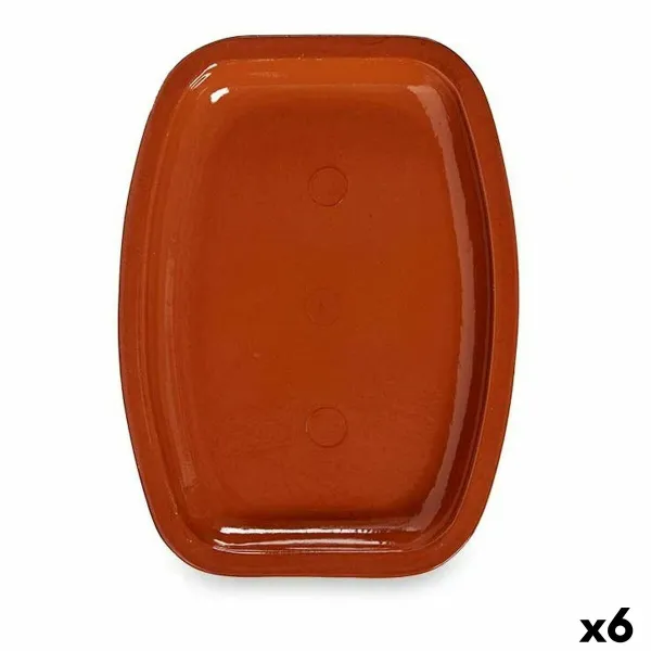 Uunivuoka La Dehesa Poltettu savi 26 x 3,5 x 35 cm 35 x 20,8 x 25,5 cm 35 x 3,5 x 25,5 cm (6 osaa)