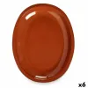 Orkaitės Indas La Dehesa Keptas molis 24,5 x 3 x 30,5 cm 31 x 3 x 24,5 cm (6 vnt.)