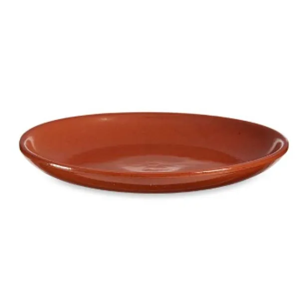 Flat Plate La Dehesa Baked clay 23 x 2 x 23 cm Meat (10 Units)