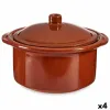 Puodai su dangteliu La Dehesa Keptas molis 1,5 L 22 x 14,5 x 20 cm (4 vnt.)