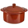 Puodai su dangteliu La Dehesa Keptas molis 1,5 L 22 x 14,5 x 20 cm (4 vnt.)