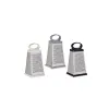 Grater Kinvara White Black Grey Silver Rubber Stainless steel Plastic 11,5 x 22,5 x 10 cm (24 Units)