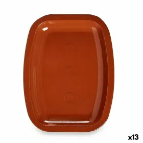 Oven Dish La Dehesa Baked clay 26 x 2,5 x 20,5 cm (13 Units)