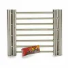 Table Mat Kinvara Silver Stainless steel 23 x 2 x 20 cm Extendable (12 Units)