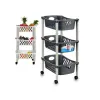 Передвижная тумба Stefanplast Белый Антрацитный Пластик 40 x 29,5 x 68,5 cm (44 Unidades)