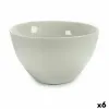 Snack Kulho Valkoinen Posliini 600 ml 13 x 7,2 x 13 cm (6 osaa)