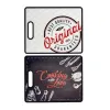 Cutting board Kinvara Printed Kitchen 30,5 x 1 x 38 cm (12 Units)