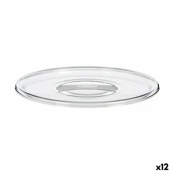 Крышки Stefanplast Tosca Прозрачный Пластик 19,5 x 2 x 19,5 cm (12 штук)