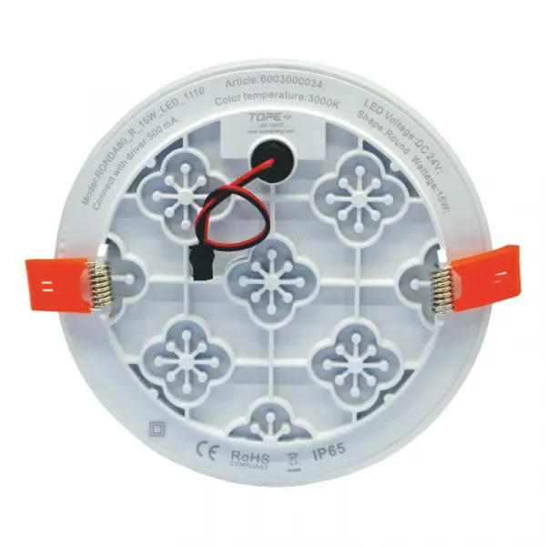 Mounted round LED panel "RONDA" 15W