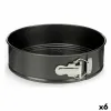 Springform Pan Kinvara Dark grey Metal Carbon steel 24 x 7 x 24 cm Detachable (6 Units)