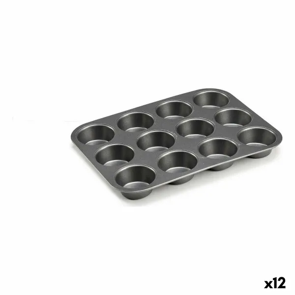 Cepšanas Veidne Kinvara Tumši pelēks Metāls Karbona tērauds 20 x 2 x 26 cm 26 x 2 x 20 cm (12 gb.)