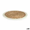 Stalo kilimėlis Gift Decor Balta Natūralus Natūralus pluoštas 30 x 1 x 30 cm (48 vnt.)