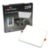 Recessed square LED panel "RONDA" 22W