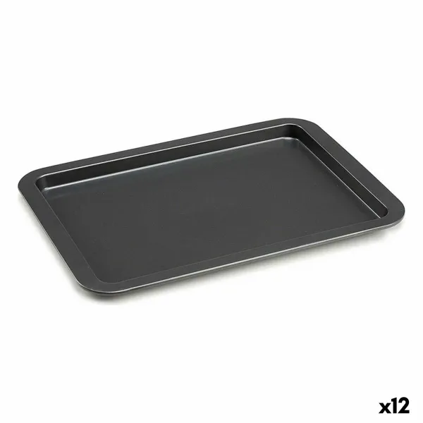 Uunivuoka Kinvara Harmaa Metalli 25,3 x 2 x 37 cm (12 osaa)