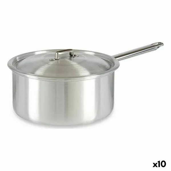 Ковш с крышкой Kinvara Серебристый Алюминий Ø 24 cm 5 L 43 x 15,5 x 26 cm 26 x 15,5 x 43 cm (10 штук)