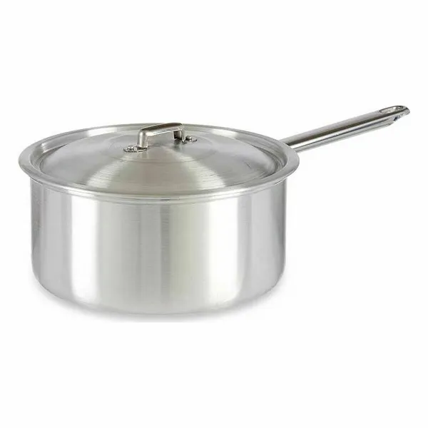 Saucepan with Lid Kinvara Silver Aluminium Ø 24 cm 5 L 43 x 15,5 x 26 cm 26 x 15,5 x 43 cm (10 Units)
