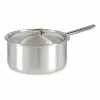 Saucepan with Lid Kinvara Silver Aluminium Ø 24 cm 5 L 43 x 15,5 x 26 cm 26 x 15,5 x 43 cm (10 Units)