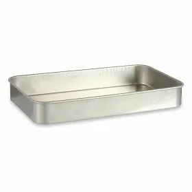 Roasting Tin Kinvara Silver Aluminium 28,5 x 6,5 x 46 cm 46 x 6,5 x 28,5 cm 46 x 7 x 28,5 cm (12 Units)