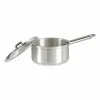 Saucepan with Lid Kinvara Silver Aluminium Ø 14 cm 1 L 28 x 9 x 16 cm 16 x 9 x 28 cm (10 Units)