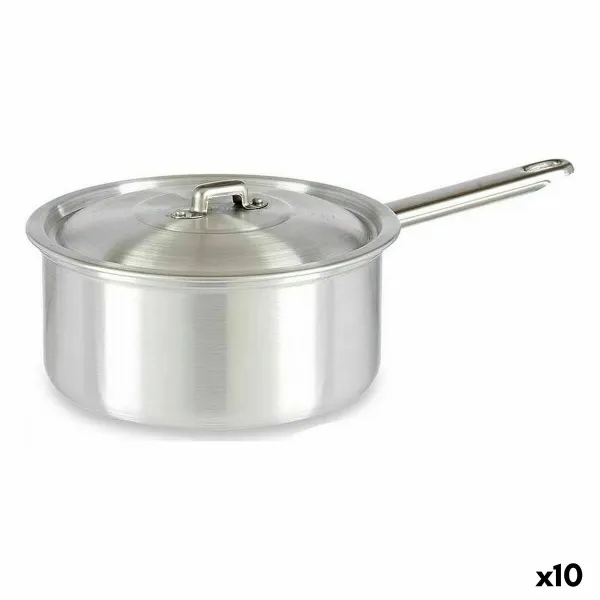 Ковш с крышкой Kinvara Серебристый Алюминий 2 L 20 x 12 x 35,5 cm 35,5 x 12 x 20 cm (10 штук)