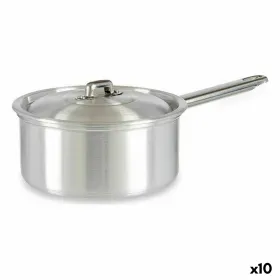 Ковш с крышкой Kinvara Серебристый Алюминий Ø 16 cm 1,5 L 30 x 10,5 x 18 cm 30,5 x 9 x 18 cm 18 x 10,5 x 30,5 cm (10 штук)
