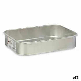 Жаровня Kinvara Серебристый Алюминий Ø 18 cm 26 X 5 X 19 CM 19 x 5 x 26 cm (12 штук)