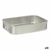 Paistovuoka Kinvara Hopeinen Alumiini Ø 18 cm 26 X 5 X 19 CM 19 x 5 x 26 cm (12 osaa)