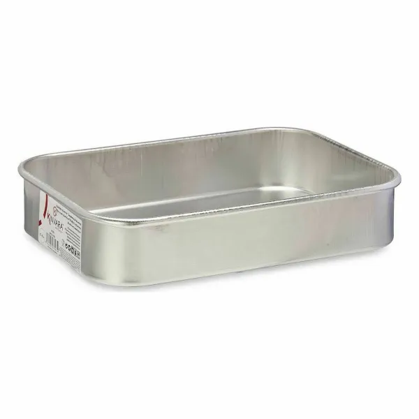 Жаровня Kinvara Серебристый Алюминий Ø 18 cm 26 X 5 X 19 CM 19 x 5 x 26 cm (12 штук)
