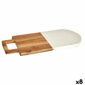Leikkuulauta Kinvara Valkoinen 18 x 1,5 x 38 cm (8 osaa)