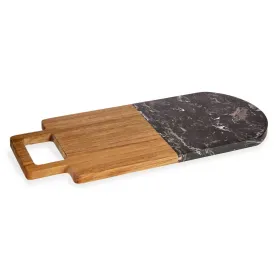 Leikkuulauta Kinvara Musta 18 x 1,5 x 38 cm (8 osaa)